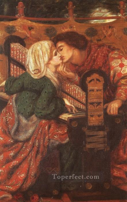 King Renes Honeymoon Pre Raphaelite Brotherhood Dante Gabriel Rossetti Oil Paintings